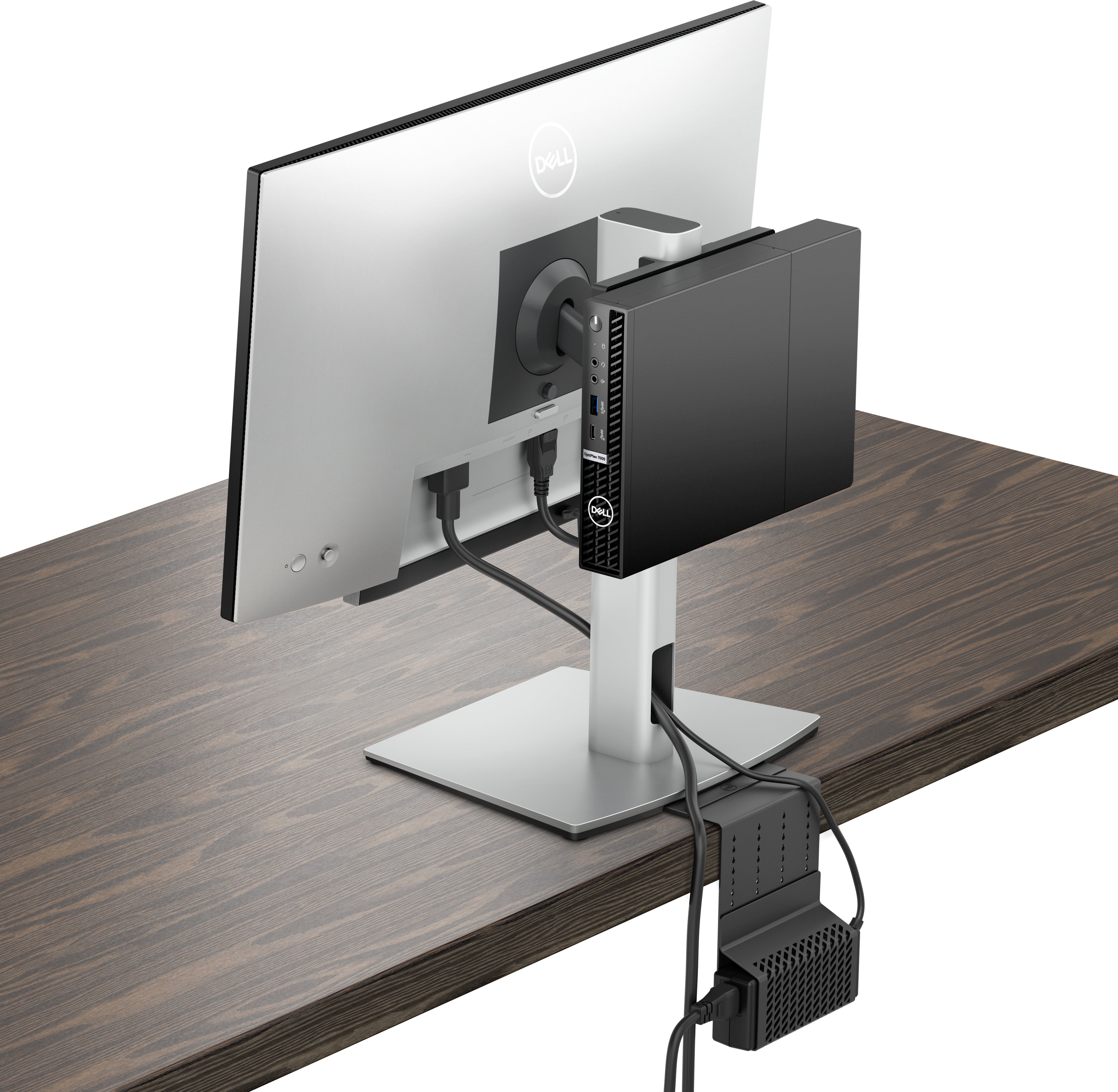 DELL MFS22 68.6 cm (27") Desk Silver, Black (DELL-MFS22) - Cartouches Certifiees