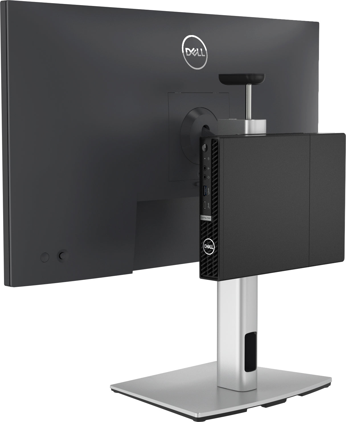DELL MFS22 68.6 cm (27") Desk Silver, Black (DELL-MFS22) - Cartouches Certifiees