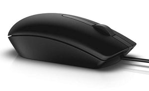 DELL MS116 mouse Office Ambidextrous USB Type-A Optical 1000 DPI (MS116-BK) - Cartouches Certifiees
