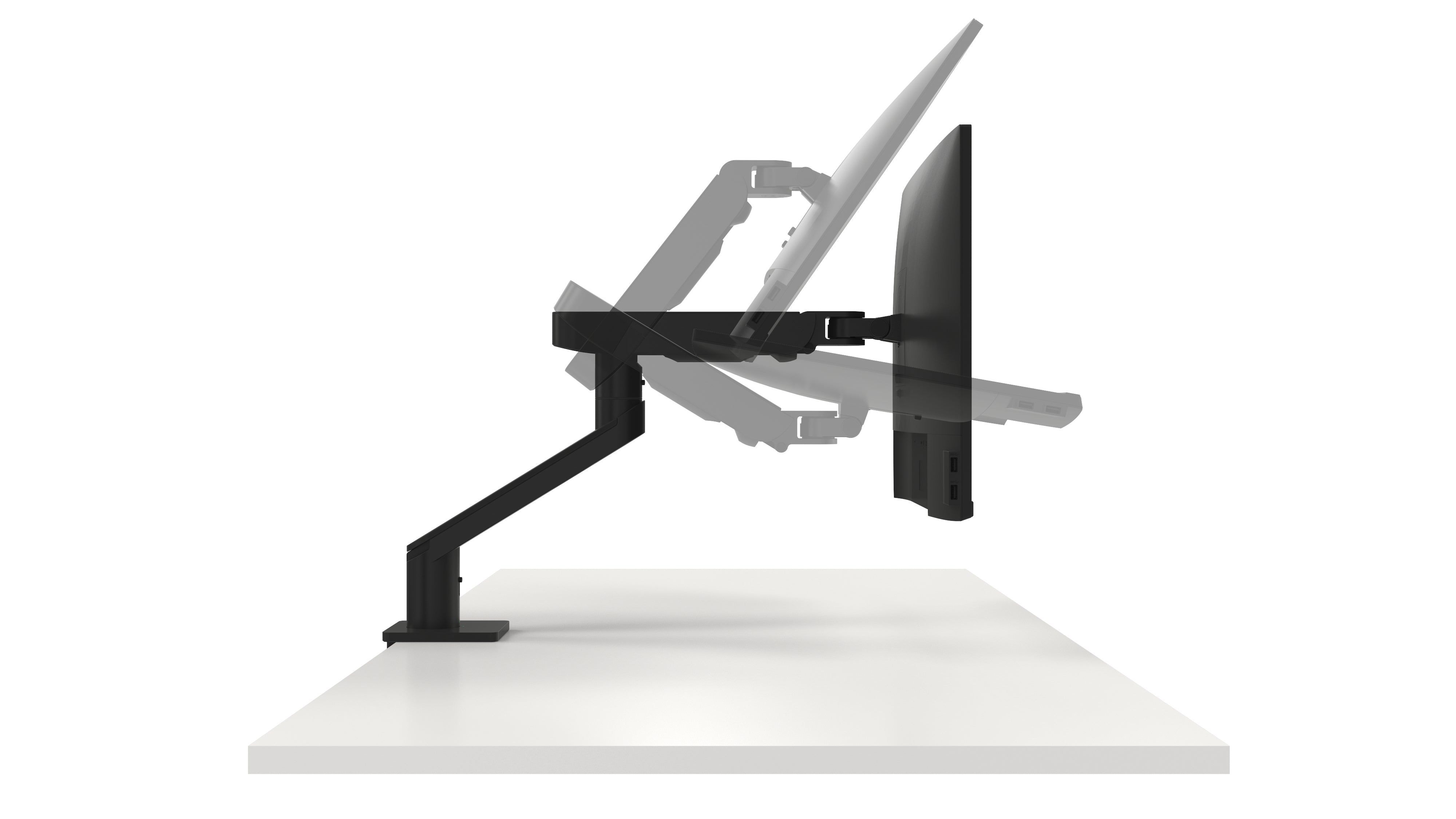 DELL MSA20 96.5 cm (38") Desk Black (DELL-MSA20) - Cartouches Certifiees