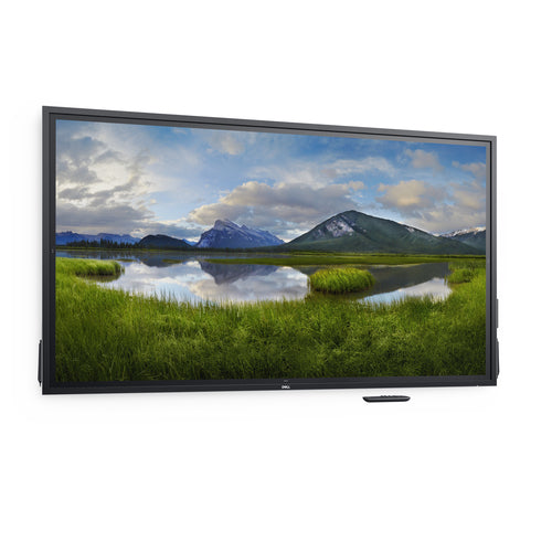 DELL P7524QT Interactive flat panel 189.3 cm (74.5") LCD 350 cd/m² 4K Ultra HD Black Touchscreen (DELL-P7524QT) - Cartouches Certifiees