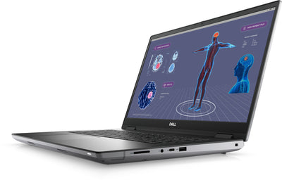 DELL Precision 7780 Intel® Core™ i9 i9-13950HX Mobile workstation 43.9 cm (17.3") Full HD 64 GB DDR5-SDRAM 1 TB SSD NVIDIA RTX 3500 Ada Wi-Fi 6E (802.11ax) Windows 11 Pro Grey (3GK6N) - Cartouches Certifiees