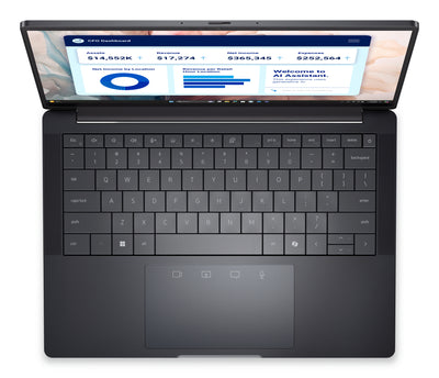 DELL Pro 13 Premium PA13250 Copilot+ PC Intel Core Ultra 7 266V Laptop 33.8 cm (13.3") Full HD+ 16 GB LPDDR5x-SDRAM 512 GB SSD Wi-Fi 7 (802.11be) Windows 11 Pro US English Black (N3PM3) - Cartouches Certifiees