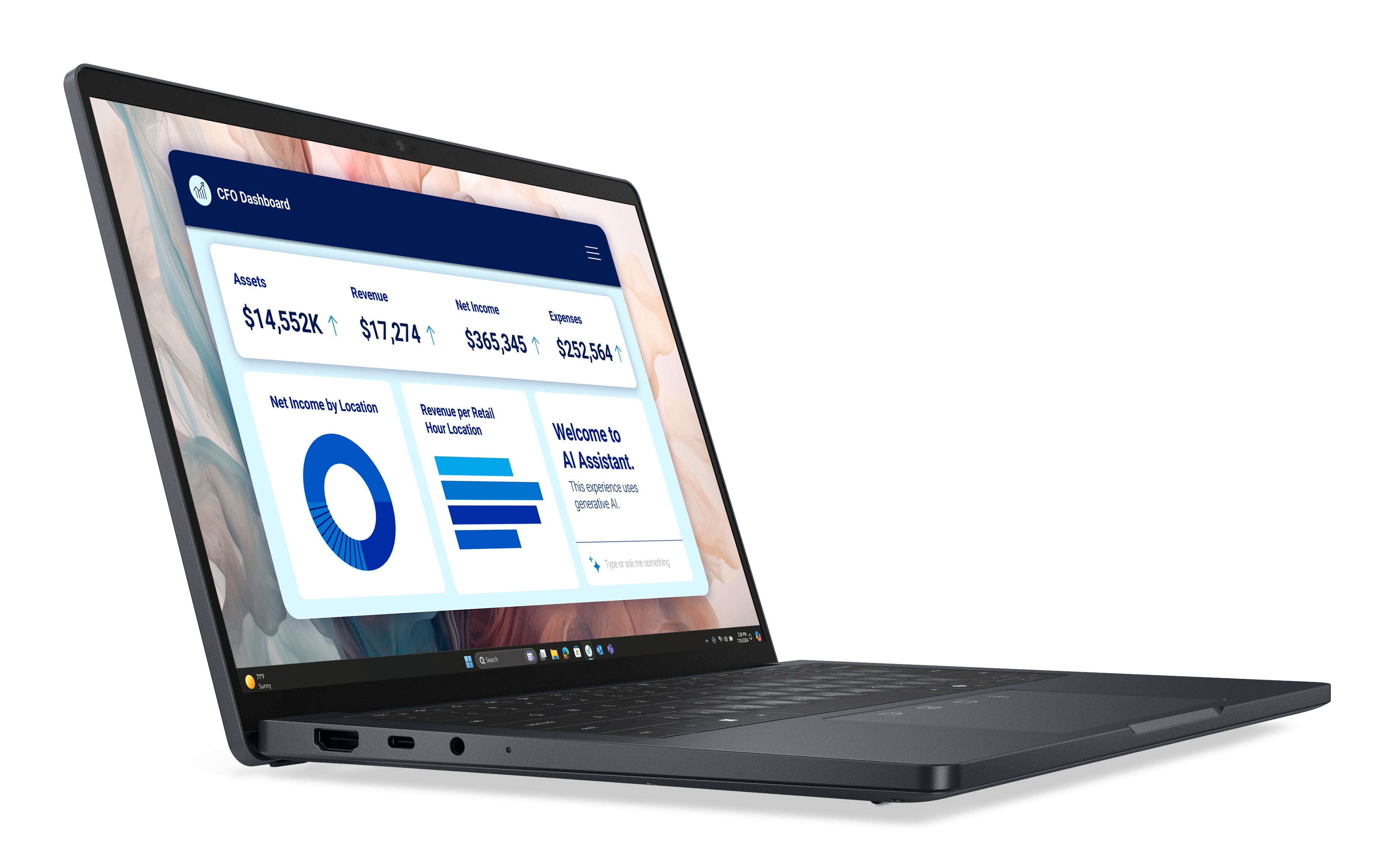 DELL Pro 13 Premium PA13250 Copilot+ PC Intel Core Ultra 7 268V Laptop 33.8 cm (13.3") Full HD+ 32 GB LPDDR5x-SDRAM 512 GB SSD Wi-Fi 7 (802.11be) Windows 11 Pro US English Grey (JWP67) - Cartouches Certifiees