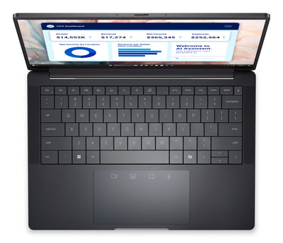 DELL Pro 13 Premium PA13250 Copilot+ PC Intel Core Ultra 7 268V Laptop 33.8 cm (13.3") Full HD+ 32 GB LPDDR5x-SDRAM 512 GB SSD Wi-Fi 7 (802.11be) Windows 11 Pro US English Grey (JWP67) - Cartouches Certifiees