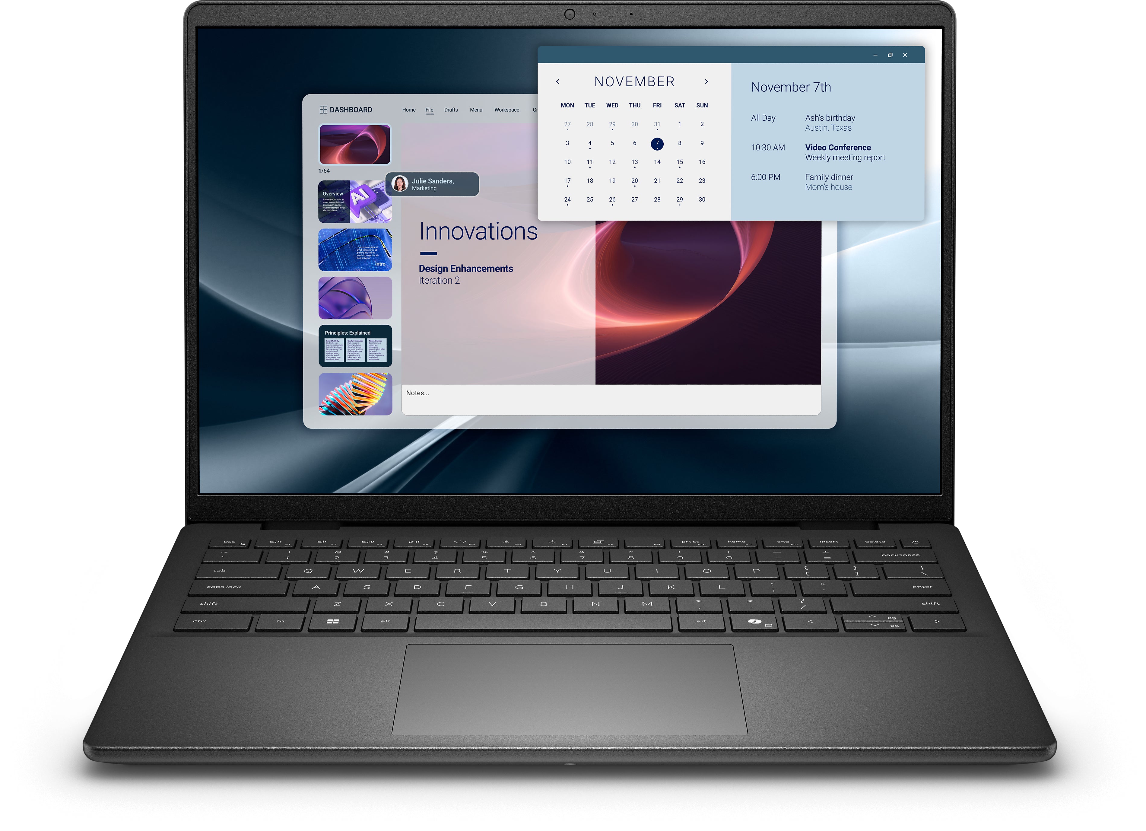 DELL Pro 14 Essential PV14255 AMD Ryzen™ 5 220 Laptop 35.6 cm (14") Full HD+ 8 GB DDR5-SDRAM 512 GB SSD Wi-Fi 6 (802.11ax) Windows 11 Pro US English Black (T7W54) - Cartouches Certifiees