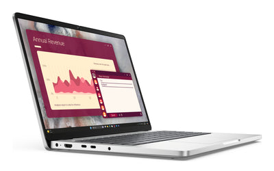 DELL Pro 14 PC14250 Intel Core Ultra 7 265U Laptop 35.6 cm (14") Full HD+ 32 GB DDR5-SDRAM 512 GB SSD Wi-Fi 6E (802.11ax) Windows 11 Pro US English Silver, Platinum (K5GJ3) - Cartouches Certifiees