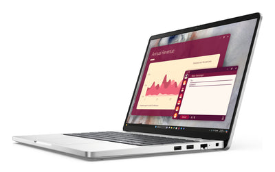 DELL Pro 14 PC14250 Intel Core Ultra 7 265U Laptop 35.6 cm (14") Touchscreen Full HD+ 16 GB DDR5-SDRAM 512 GB SSD Wi-Fi 6E (802.11ax) Windows 11 Pro US English Silver, Platinum (286W6) - Cartouches Certifiees