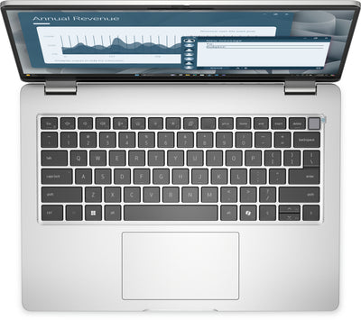 DELL Pro 14 PC14255 Copilot+ PC AMD Ryzen AI 7 PRO 350 Laptop 35.6 cm (14") Full HD+ 16 GB DDR5-SDRAM 512 GB SSD Wi-Fi 6E (802.11ax) Windows 11 Pro US English Silver, Platinum (W7JCK) - Cartouches Certifiees