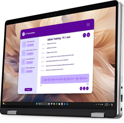DELL Pro 14 Plus PB14250 2-in-1 Copilot+ PC Intel Core Ultra 5 236V Hybrid (2-in-1) 35.6 cm (14") Touchscreen Full HD+ 16 GB LPDDR5x-SDRAM 512 GB SSD Wi-Fi 7 (802.11be) Windows 11 Pro US English Silver (VHWFV) - Cartouches Certifiees