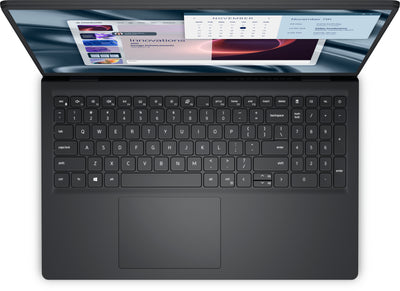 DELL Pro 15 Essential PV15255 AMD Ryzen™ 5 7520U Laptop 39.6 cm (15.6") Full HD 8 GB LPDDR5-SDRAM 512 GB SSD Wi-Fi 5 (802.11ac) Windows 11 Pro US English Black (C6VK7) - Cartouches Certifiees