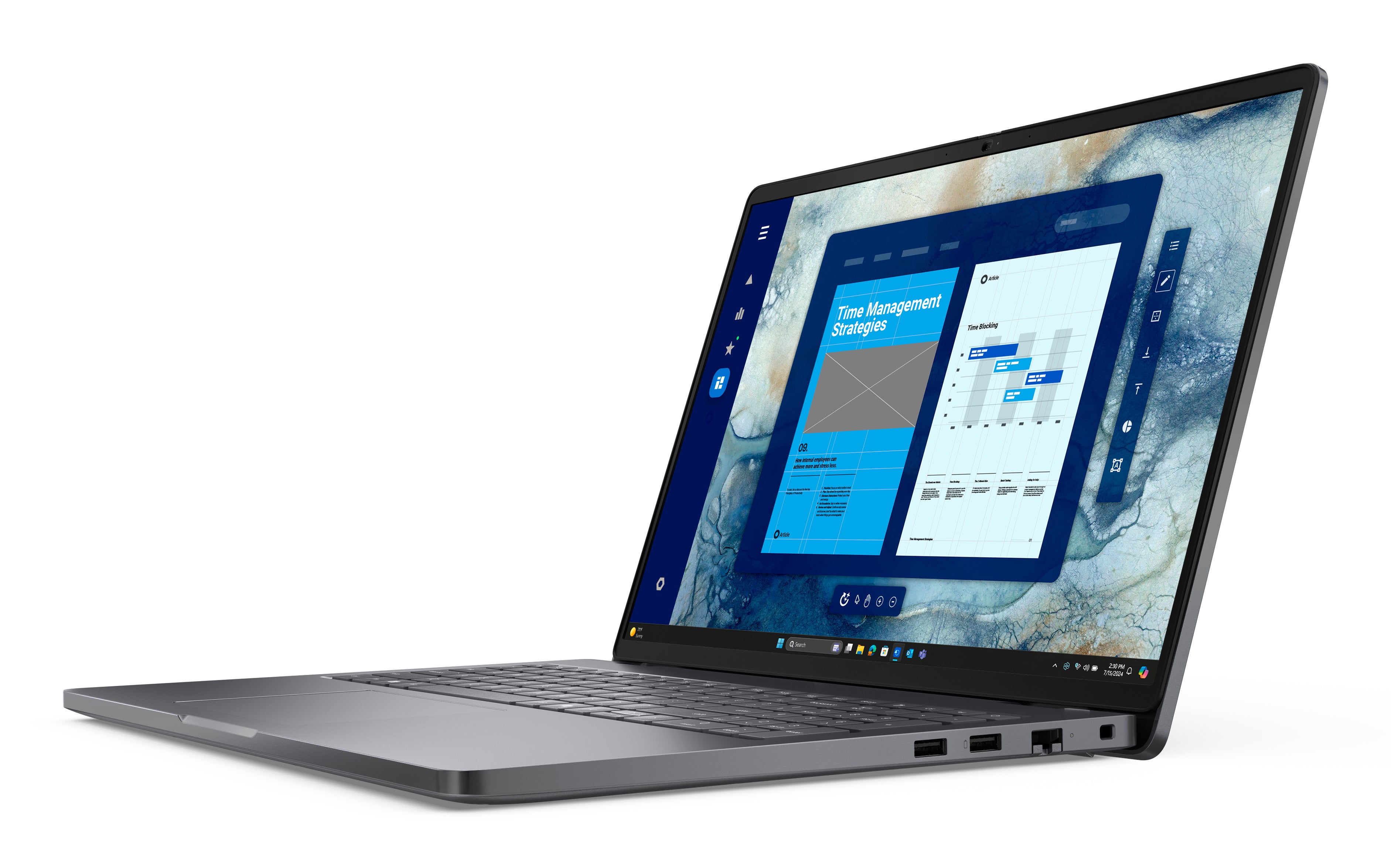 DELL Pro 16 PC16250 Intel Core 7 150U Laptop 40.6 cm (16") Touchscreen Full HD+ 16 GB DDR5-SDRAM 512 GB SSD Wi-Fi 6E (802.11ax) Windows 11 Pro US English Black (5PRNR) - Cartouches Certifiees