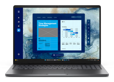 DELL Pro 16 PC16250 Intel Core Ultra 5 225U Laptop 40.6 cm (16") Full HD+ 16 GB DDR5-SDRAM 512 GB SSD Wi-Fi 6E (802.11ax) Windows 11 Pro US English Black (YFGW6) - Cartouches Certifiees