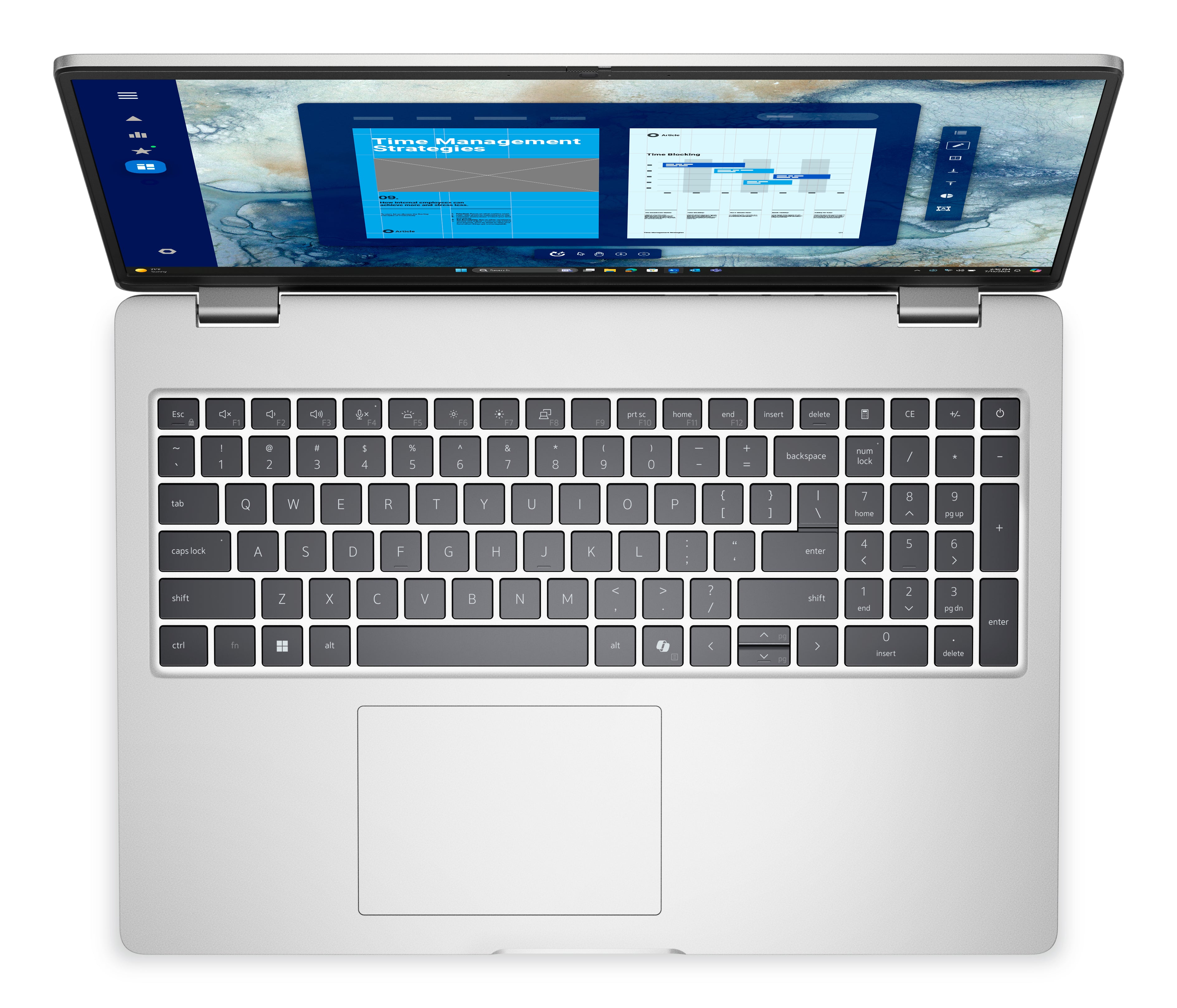 DELL Pro 16 PC16250 Intel Core Ultra 5 235U Laptop 40.6 cm (16") Touchscreen Full HD+ 16 GB DDR5-SDRAM 256 GB SSD Wi-Fi 6E (802.11ax) Windows 11 Pro US English Silver (2TG61) - Cartouches Certifiees