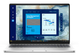 DELL Pro 16 PC16250 Intel Core Ultra 7 255U Laptop 40.6 cm (16") Full HD+ 16 GB DDR5-SDRAM 512 GB SSD Wi-Fi 6E (802.11ax) Windows 11 Pro US English Platinum, Silver (H60MC) - Cartouches Certifiees