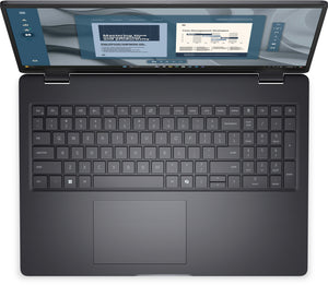 DELL Pro 16 PC16255 AMD Ryzen™ 5 220 Laptop 40.6 cm (16") Full HD+ 16 GB DDR5-SDRAM 256 GB SSD Wi-Fi 6E (802.11ax) Windows 11 Pro US English Black (4THRP) - Cartouches Certifiees