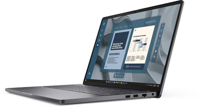 DELL Pro 16 PC16255 AMD Ryzen™ 5 220 Laptop 40.6 cm (16") Full HD+ 8 GB DDR5-SDRAM 256 GB SSD Wi-Fi 6E (802.11ax) Windows 11 Pro US English Black (P0CRN) - Cartouches Certifiees