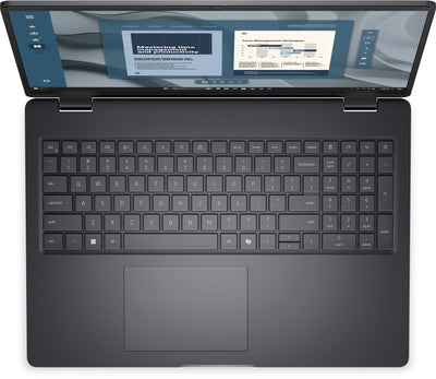 DELL Pro 16 PC16255 AMD Ryzen™ 5 PRO 230 Laptop 40.6 cm (16") Full HD+ 16 GB DDR5-SDRAM 512 GB SSD Wi-Fi 6E (802.11ax) Windows 11 Pro US English Black (J5K13) - Cartouches Certifiees