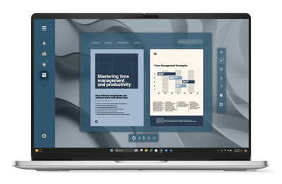 DELL Pro 16 PC16255 Copilot+ PC AMD Ryzen AI 7 PRO 350 Laptop 40.6 cm (16") Full HD+ 16 GB DDR5-SDRAM 512 GB SSD Wi-Fi 6E (802.11ax) Windows 11 Pro US English Silver, Platinum (TRW0D) - Cartouches Certifiees