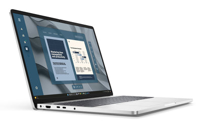 DELL Pro 16 PC16255 Copilot+ PC AMD Ryzen AI 7 PRO 350 Laptop 40.6 cm (16") Full HD+ 16 GB DDR5-SDRAM 512 GB SSD Wi-Fi 6E (802.11ax) Windows 11 Pro US English Silver, Platinum (TRW0D) - Cartouches Certifiees