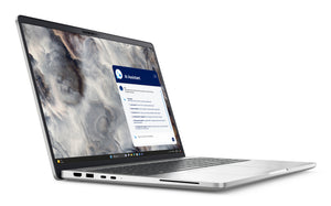 DELL Pro 16 Plus PB16250 Copilot+ PC Intel Core Ultra 7 268V Laptop 40.6 cm (16") Full HD+ 32 GB LPDDR5x-SDRAM 1 TB SSD Wi-Fi 7 (802.11be) Windows 11 Pro US English Aluminium (8V43M) - Cartouches Certifiees