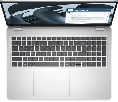 DELL Pro 16 Plus PB16255 Copilot+ PC AMD Ryzen AI 7 PRO 350 Laptop 40.6 cm (16") Full HD+ 32 GB LPDDR5x-SDRAM 512 GB SSD Wi-Fi 7 (802.11be) Windows 11 Pro US English Platinum, Silver (1CFWK) - Cartouches Certifiees