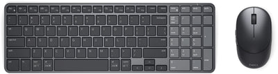 DELL Pro 7 KM746 keyboard Mouse included Universal RF Wireless + Bluetooth Canadian Graphite (KM746-BLK-FRC) - Cartouches Certifiees