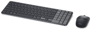 DELL Pro 7 KM746 keyboard Mouse included Universal RF Wireless + Bluetooth Canadian Graphite (KM746-BLK-FRC) - Cartouches Certifiees