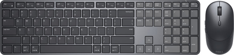 DELL Pro 7 Slim KM726 keyboard Mouse included Home/Office RF Wireless + Bluetooth Canadian Black (KM726-MUI-DAO) - Cartouches Certifiees