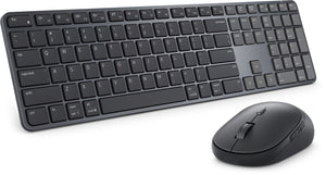 DELL Pro 7 Slim KM726 keyboard Mouse included Home/Office RF Wireless + Bluetooth US English Black (KM726-USD-DAO) - Cartouches Certifiees
