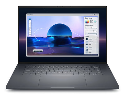 DELL Pro Max 16 Premium MA16250 Intel Core Ultra 7 265H Mobile workstation 40.6 cm (16") Full HD+ 32 GB LPDDR5x-SDRAM 1 TB SSD NVIDIA RTX PRO 1000 Blackwell Wi-Fi 7 (802.11be) Windows 11 Pro US English Black (8MP2F) - Cartouches Certifiees