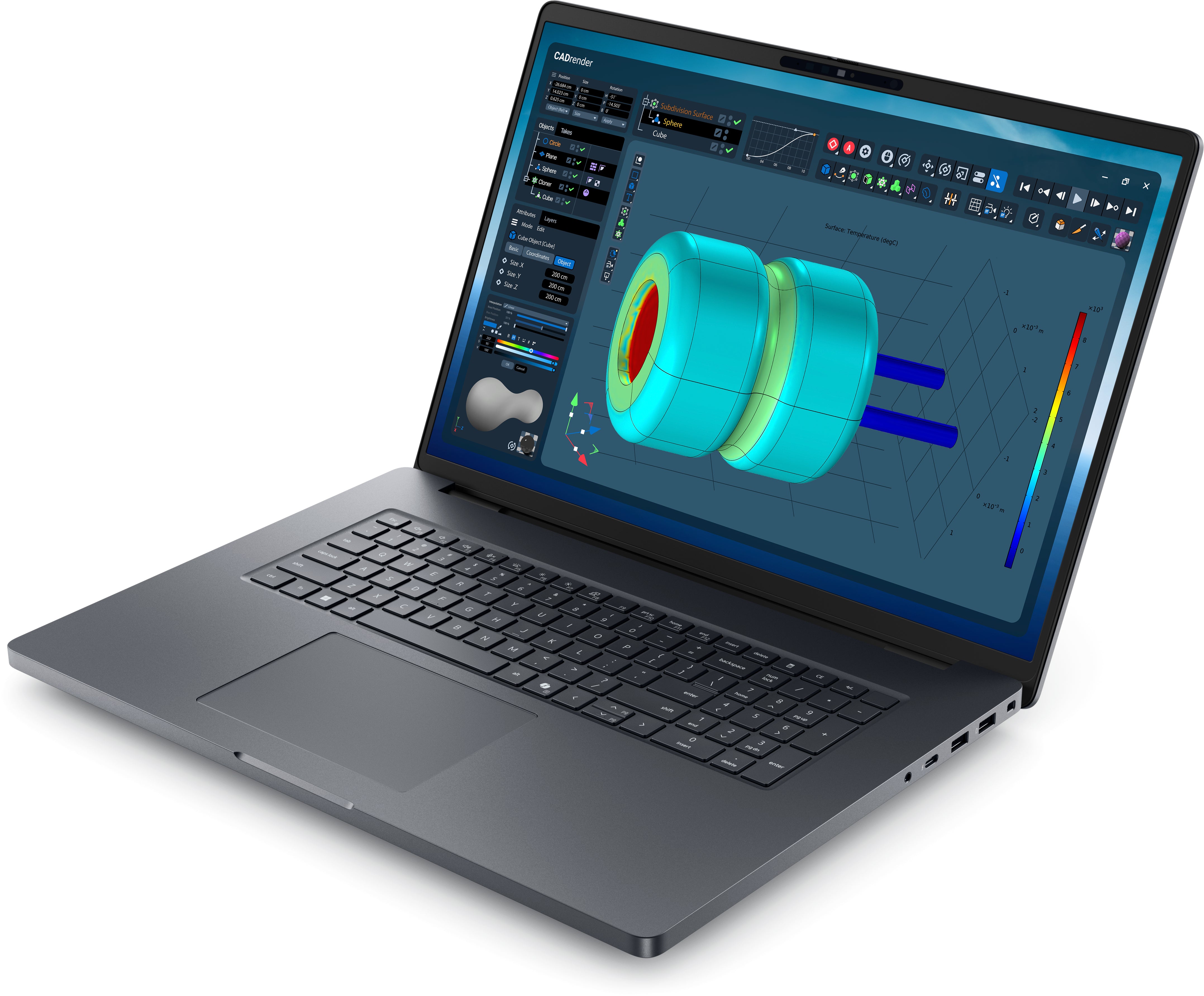 DELL Pro Max 18 Plus MB18250 Intel Core Ultra 9 285HX Mobile workstation 45.7 cm (18") Quad HD+ 32 GB DDR5-SDRAM 1 TB SSD NVIDIA RTX PRO 3000 Blackwell Wi-Fi 7 (802.11be) Windows 11 Pro US English Black (9DGJX) - Cartouches Certifiees