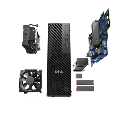 DELL Pro Max FCS1250 Intel Core Ultra 5 235 16 GB DDR5-SDRAM 512 GB SSD Windows 11 Pro Slim PC PC Black (YHVV1) - Cartouches Certifiees