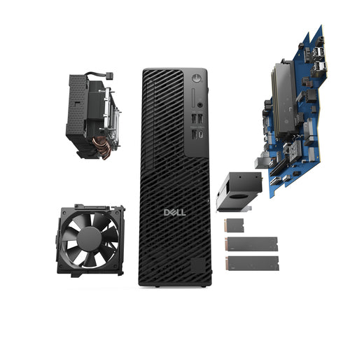 DELL Pro Max FCS1250 Intel Core Ultra 5 245 16 GB DDR5-SDRAM 512 GB SSD NVIDIA RTX A1000 Windows 11 Pro Slim PC PC Black (29D5F) - Cartouches Certifiees