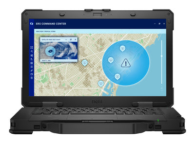 DELL Pro Rugged 14 RB14250 Intel Core Ultra 5 135U Laptop 35.6 cm (14") Touchscreen Full HD 16 GB DDR5-SDRAM 512 GB SSD Wi-Fi 6E (802.11ax) Windows 11 Pro US English Black (T5VPN) - Cartouches Certifiees