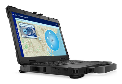 DELL Pro Rugged 14 RB14250 Intel Core Ultra 7 165U Laptop 35.6 cm (14") Full HD 16 GB DDR5-SDRAM 512 GB SSD Wi-Fi 6E (802.11ax) Windows 11 Pro US English Black (MC9P0) - Cartouches Certifiees