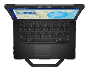 DELL Pro Rugged 14 RB14250 Intel Core Ultra 7 165U Laptop 35.6 cm (14") Full HD 16 GB DDR5-SDRAM 512 GB SSD Wi-Fi 6E (802.11ax) Windows 11 Pro US English Black (MC9P0) - Cartouches Certifiees