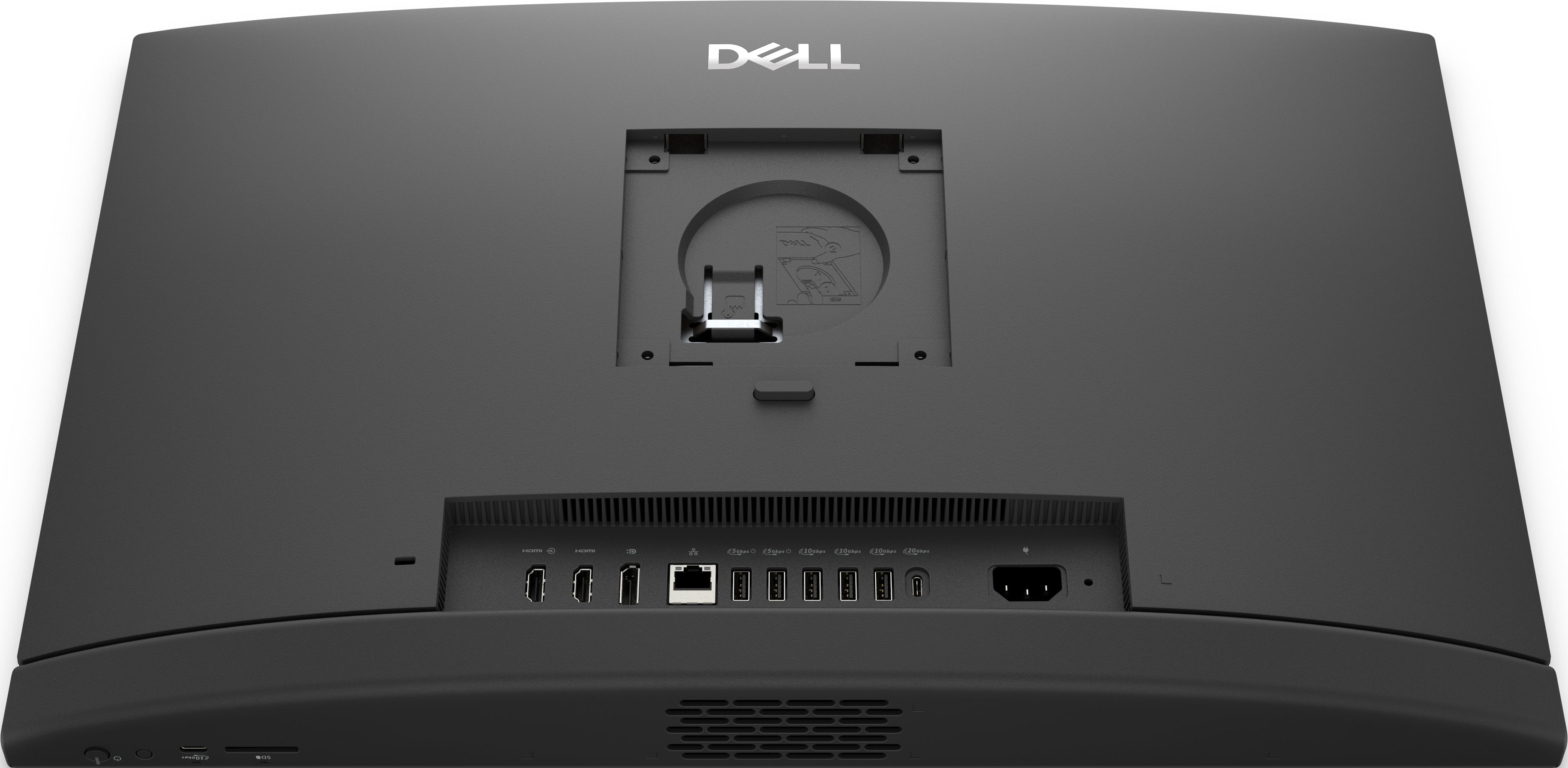 DELL QC24250 Intel Core Ultra 7 265 61 cm (24") 1920 x 1080 pixels All-in-One PC 16 GB DDR5-SDRAM 256 GB SSD Windows 11 Pro Wi-Fi 6E (802.11ax) Black (PRF9P) - Cartouches Certifiees