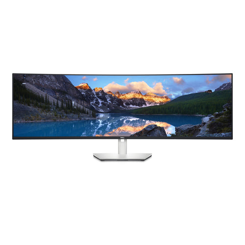 DELL UltraSharp U4924DW computer monitor 124.5 cm (49") 5120 x 1440 pixels 5K Ultra HD LCD Black, Silver (DELL-U4924DW)