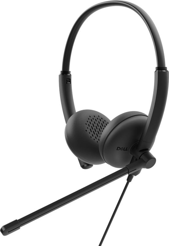 DELL WH125 Headset Wired Head-band Office/Call center USB Type-A Black (WH125-DWW) - Cartouches Certifiees
