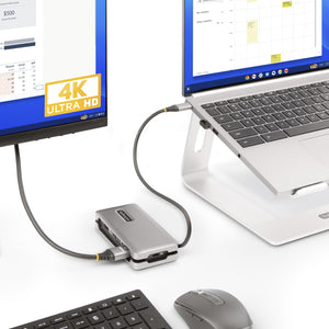 StarTech.com DKT31CVHPD3 station d'accueil Avec fil USB 3.2 Gen 2 (3.1 Gen 2) Type-C Gris - Image 12