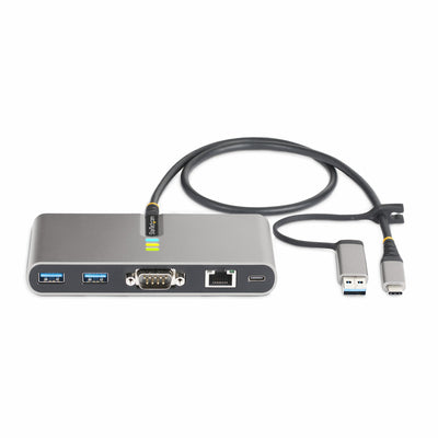 StarTech.com 5G2A1SGBB-USB-C-HUB station d'accueil Avec fil USB 3.2 Gen 1 (3.1 Gen 1) Type-C Gris - Image 3