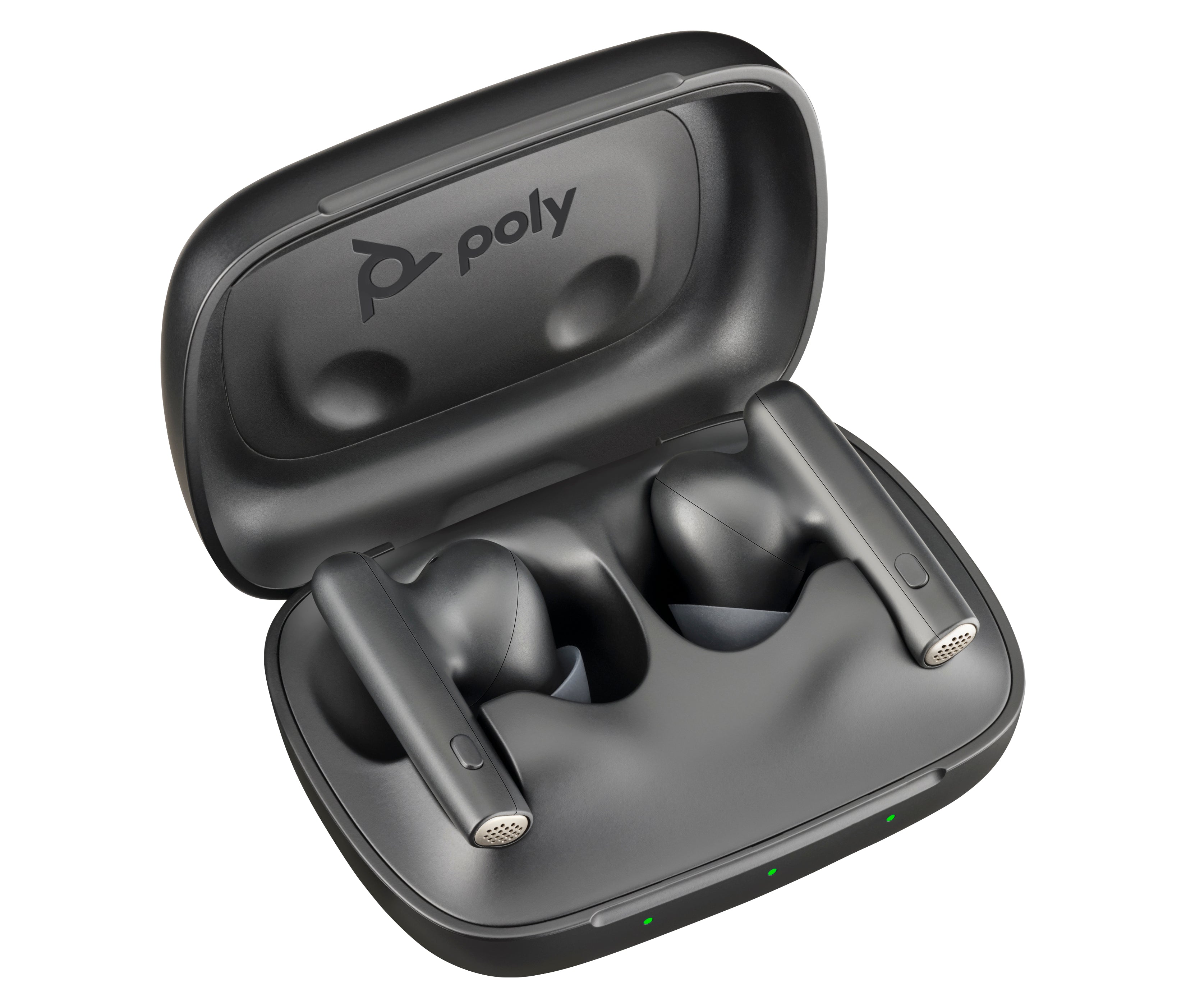 Poly Voyager Free 60 UC Carbon Black Earbuds +BT700 USB-C Adapter +Basic Charge Case Casque Sans fil Ecouteurs Appels/Musique USB Type-C Bluetooth - Image 2