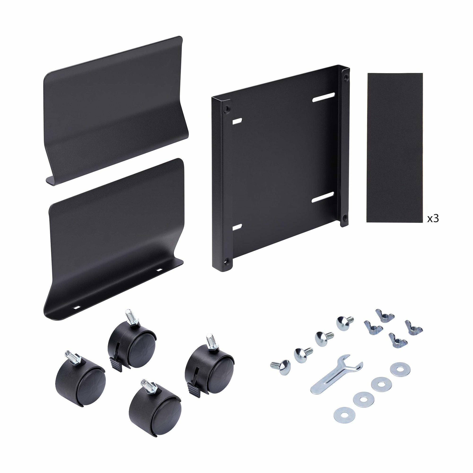 StarTech.com CPUMOBILESTND support pour unité centrale Support CPU de chariot Noir - Image 10