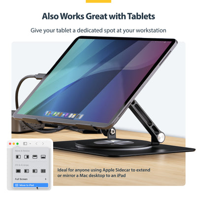 StarTech.com ATFR-LAPTOP-RISER Support de livres Supports de Laptop Argent - Image 13