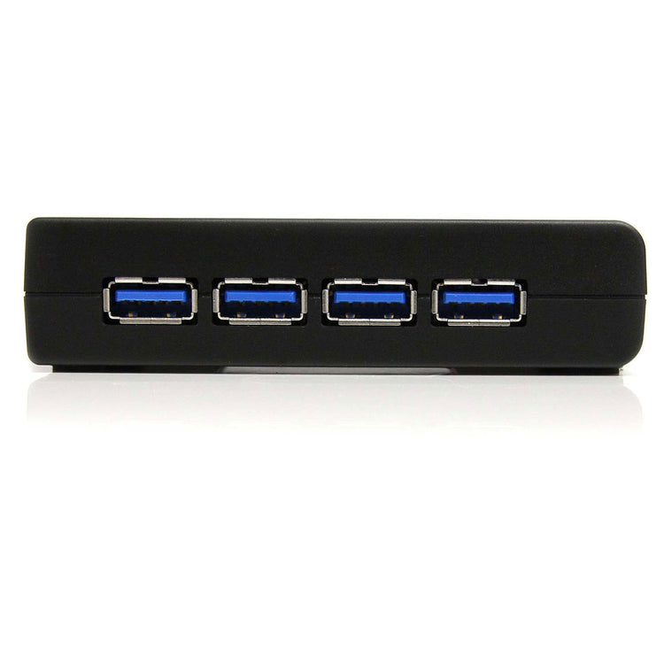 StarTech.com ST4300USB3 hub & concentrateur USB 3.2 Gen 1 (3.1 Gen 1) Type-B 5000 Mbit/s Noir - Image 2