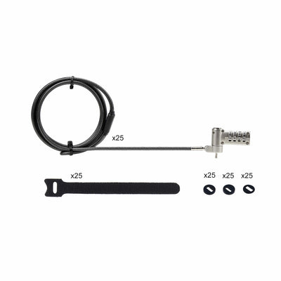 StarTech.com UNIVCS25-LAPTOP-LOCK câble antivol Noir, Argent - Image 13