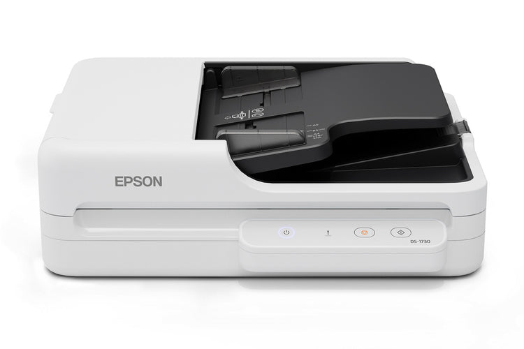 EPSON DS-1730 Flatbed & ADF scanner 1200 x 1200 DPI A4 Black, White (B11B273201) - Cartouches Certifiees