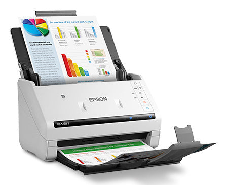 EPSON DS-575W II Sheet-fed scanner 600 x 600 DPI A4 White (B11B263202) - Cartouches Certifiees