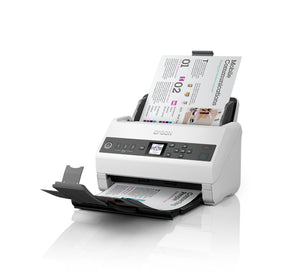 EPSON DS-730N Sheet-fed scanner 600 x 600 DPI A4 Black, Grey (B11B259201) - Cartouches Certifiees